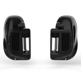 HR3 Dark Slate Candy / Arctic Black Vented Lower Fairing Kit For Harley Touring Models 2014-2023 (Fits water cooled models)